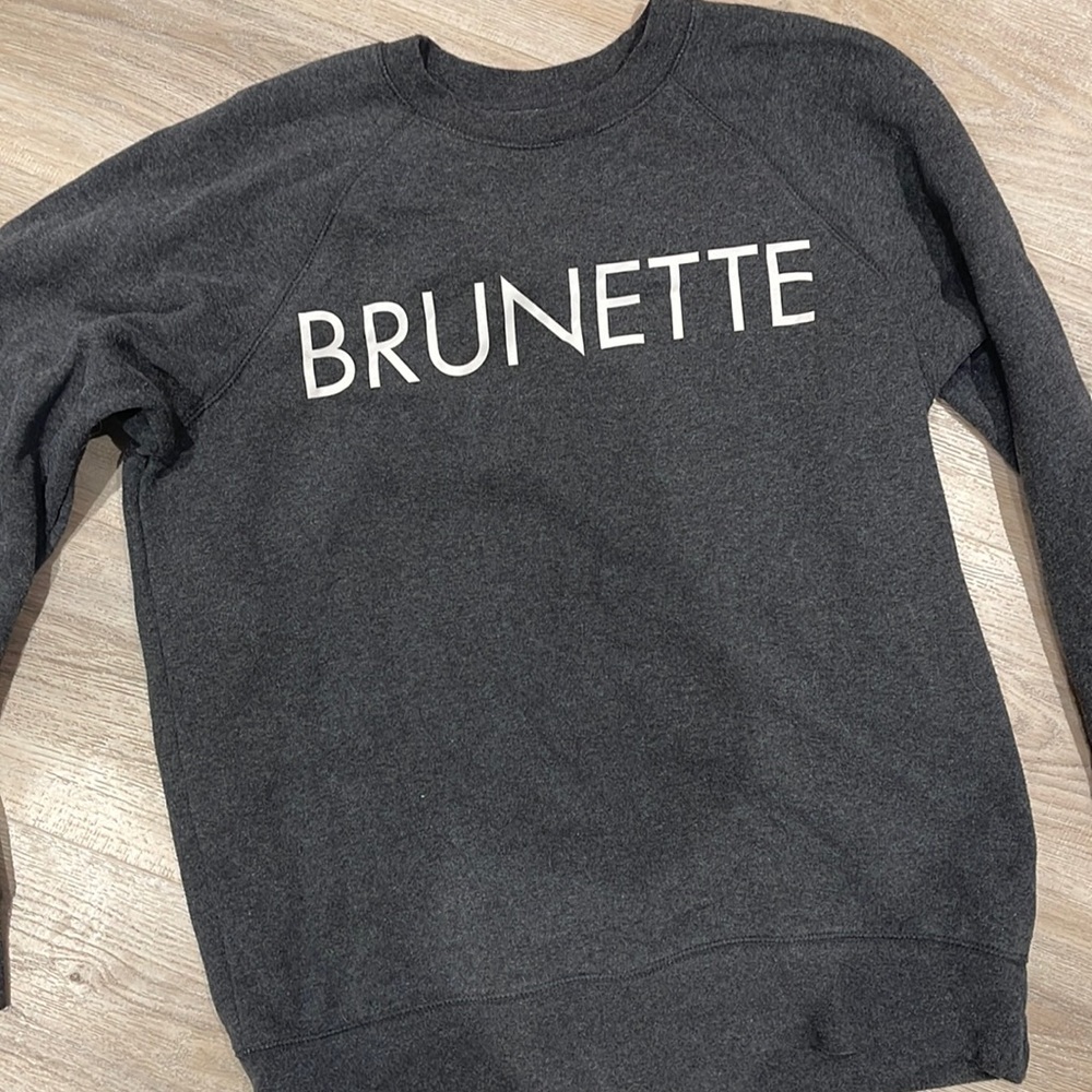 Brunette The Label Crewneck Sweater